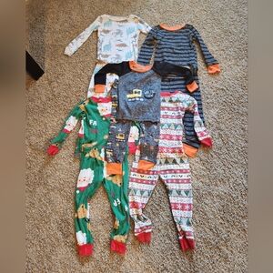 Lot of 5 Toddler Pajama Sets. Size 3T